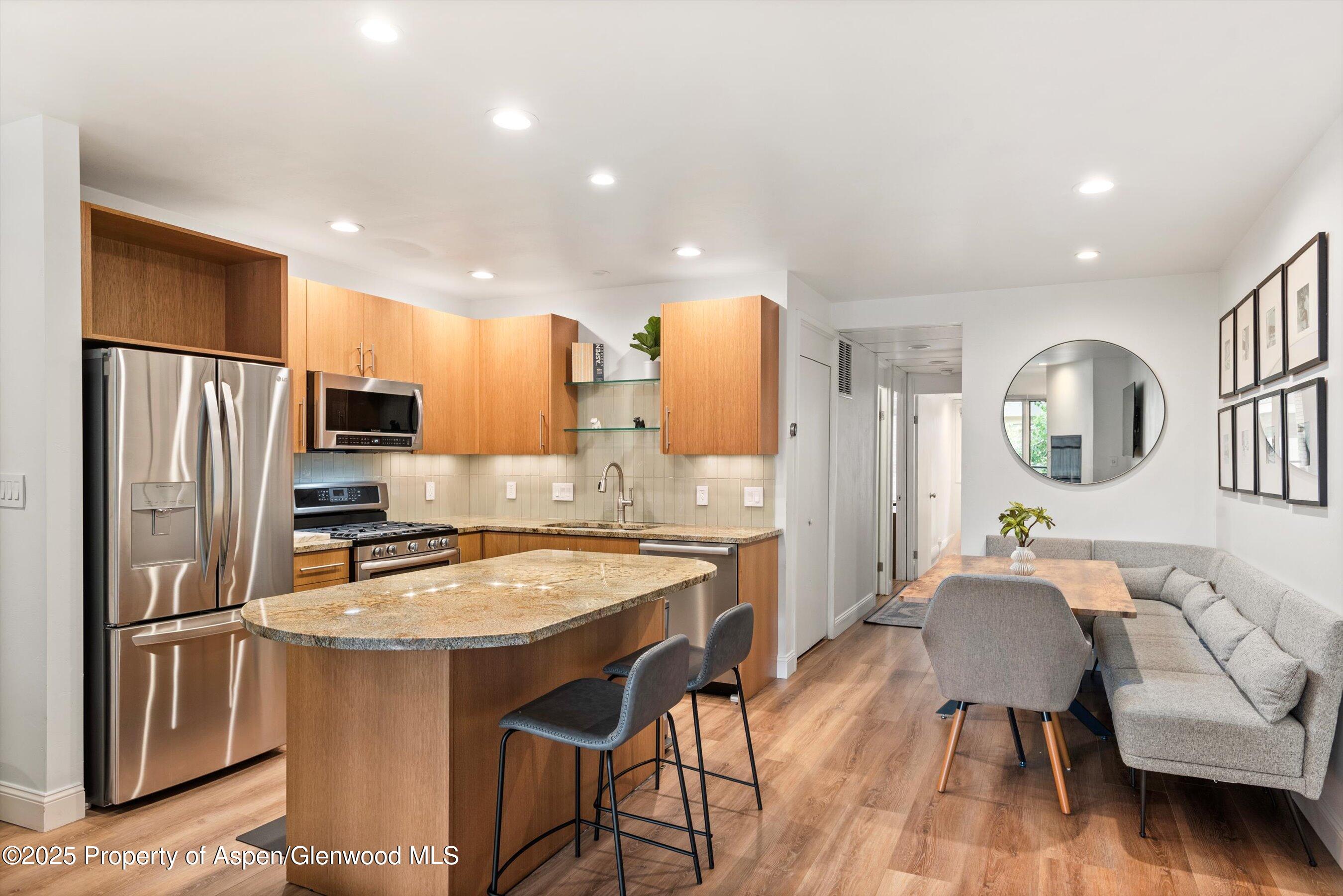 450 South Original Street, Unit 9 Aspen, CO 81611 - Photo 2 of 11 Kitchen & Dining Room