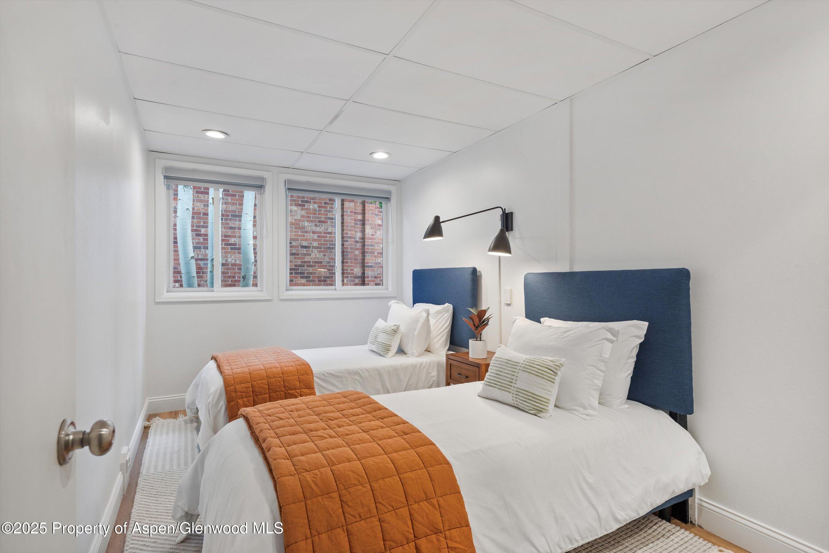 450 South Original Street, Unit 9 Aspen, CO 81611 - Photo 8 of 11 Guest Bedroom