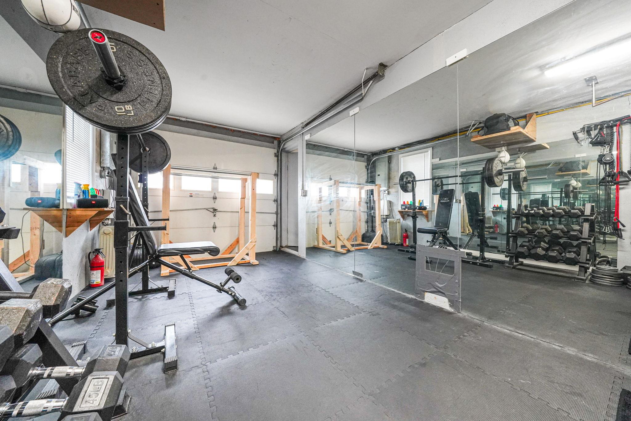 28 West 13th Road Queens, NY 11693 - Photo 35 of 37 a view of a room with gym equipment