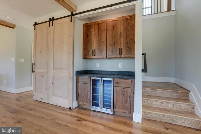 a view of front door with hallway