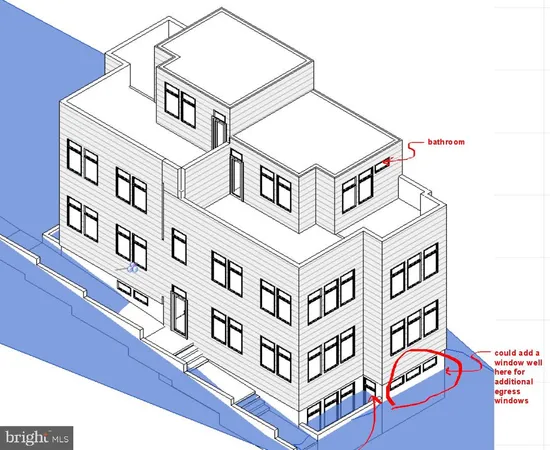 a view of a building entryway