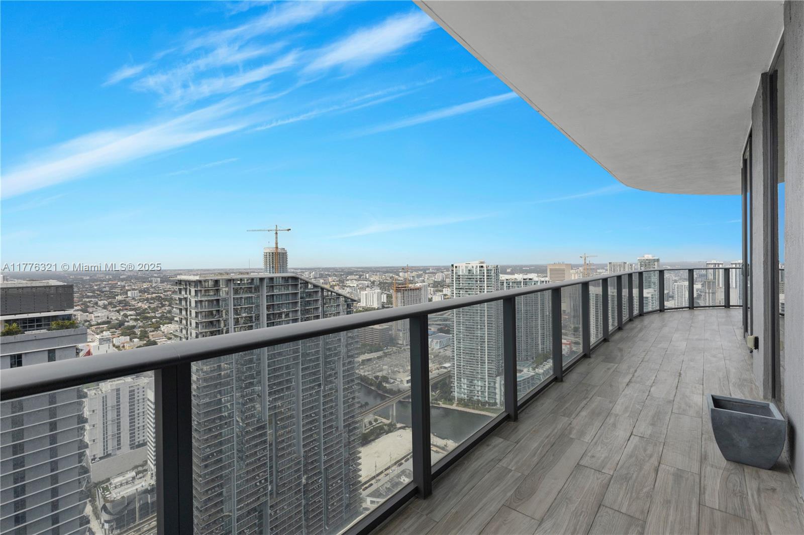 801 South Miami Avenue, Unit 5209 Miami, FL 33131 - Photo 12 of 43 a view of city from balcony