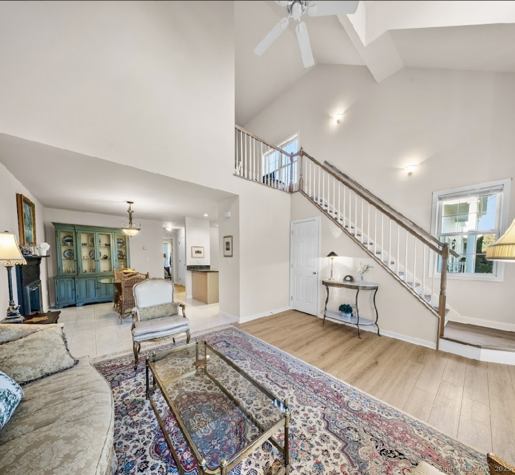 91 Forest Road, Unit B Milford, CT 06461 - Photo 10 of 28 a living room with furniture and wooden floor