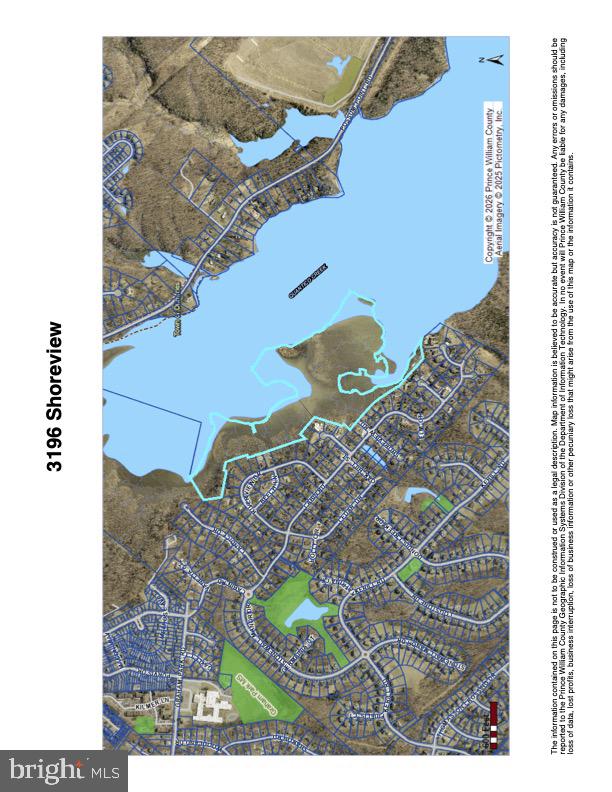 3196 Shoreview Road Triangle, VA 22172 - Photo 2 of 2 GIS Map via Prince William GIS