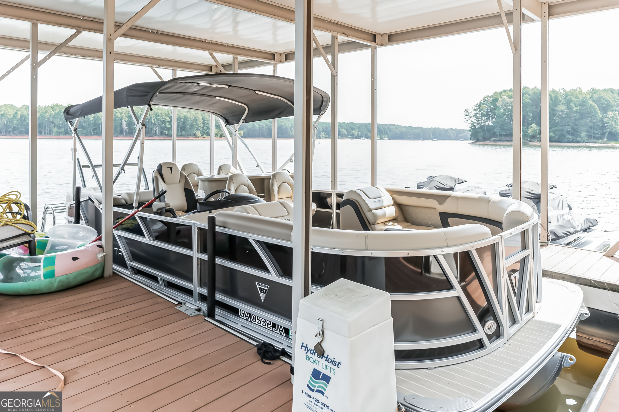 455 Chase Landing Martin, GA 30557 - Photo 15 of 37 a view of a dining room with furniture window and outside view