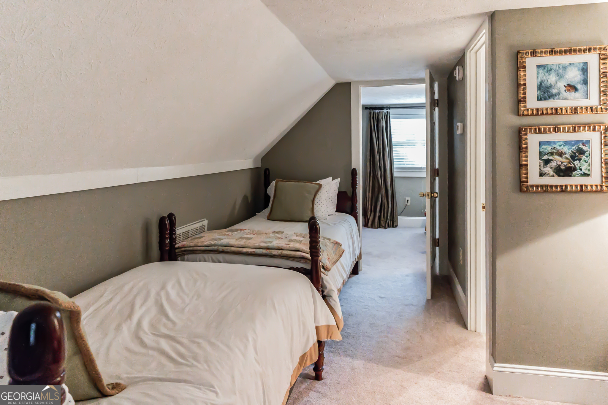 455 Chase Landing Martin, GA 30557 - Photo 33 of 37 a bedroom with a bed and glass door