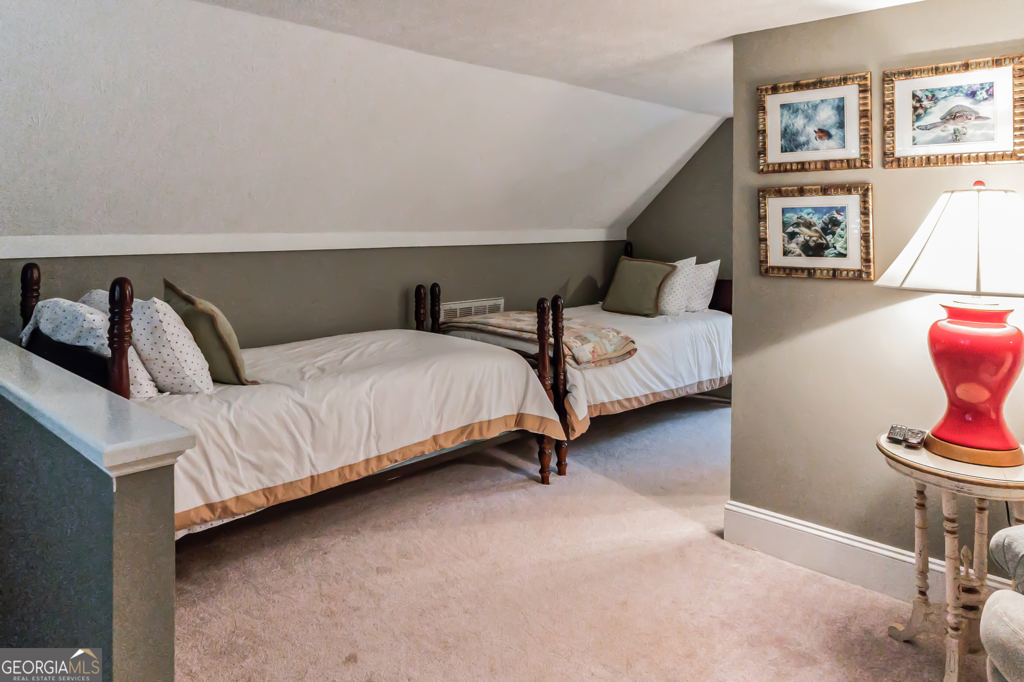 455 Chase Landing Martin, GA 30557 - Photo 34 of 37 a bedroom with a bed and a couch