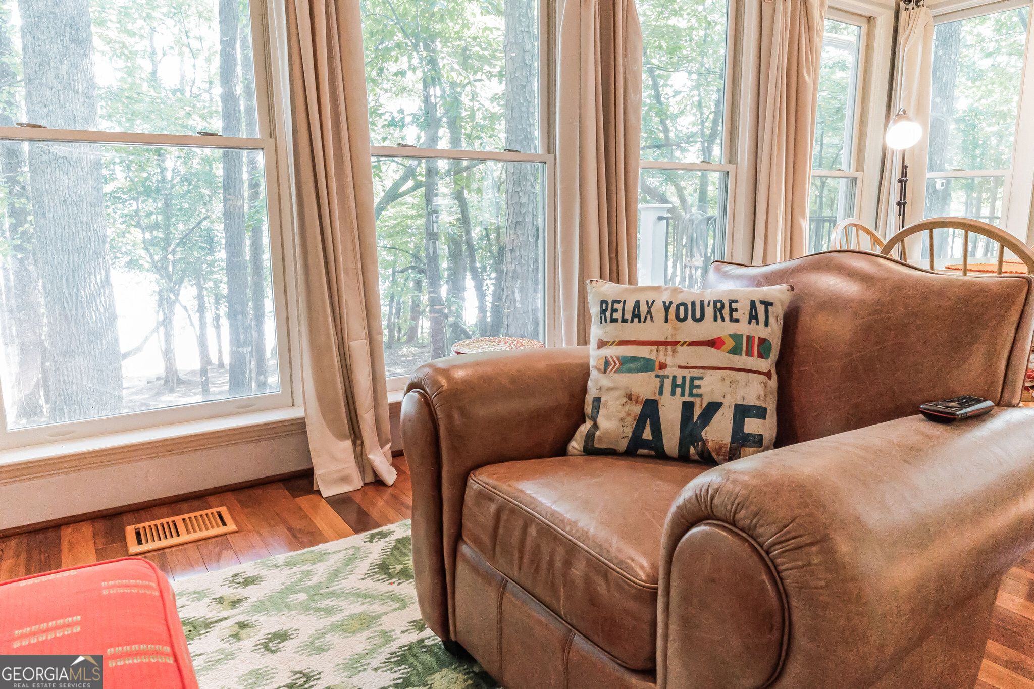 455 Chase Landing Martin, GA 30557 - Photo 5 of 37 a bedroom with two beds and large windows