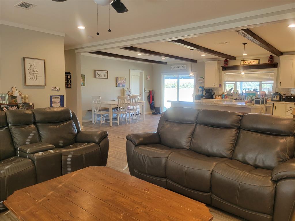 150 Hawkins Chapel Road Loving, TX 76460 - Photo 26 of 40 a living room with furniture