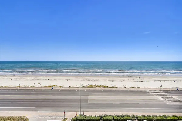 a view of an ocean beach