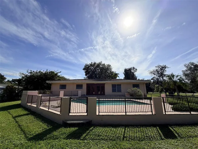 a view of a house with a deck