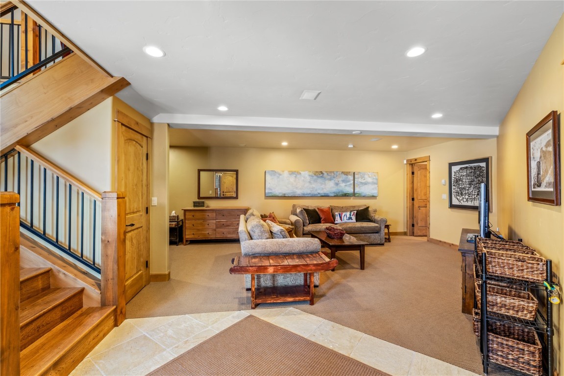3258 Snowflake Circle, Unit 2 Steamboat Springs, CO 80487 - Photo 34 of 45 a living room with furniture