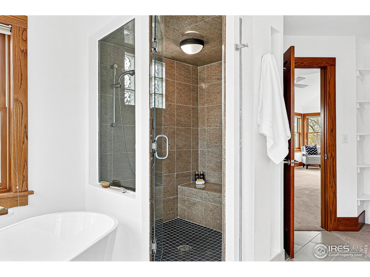 1741 Pine Street Boulder, CO 80302 - Photo 25 of 38 a bathroom with a sink and a mirror