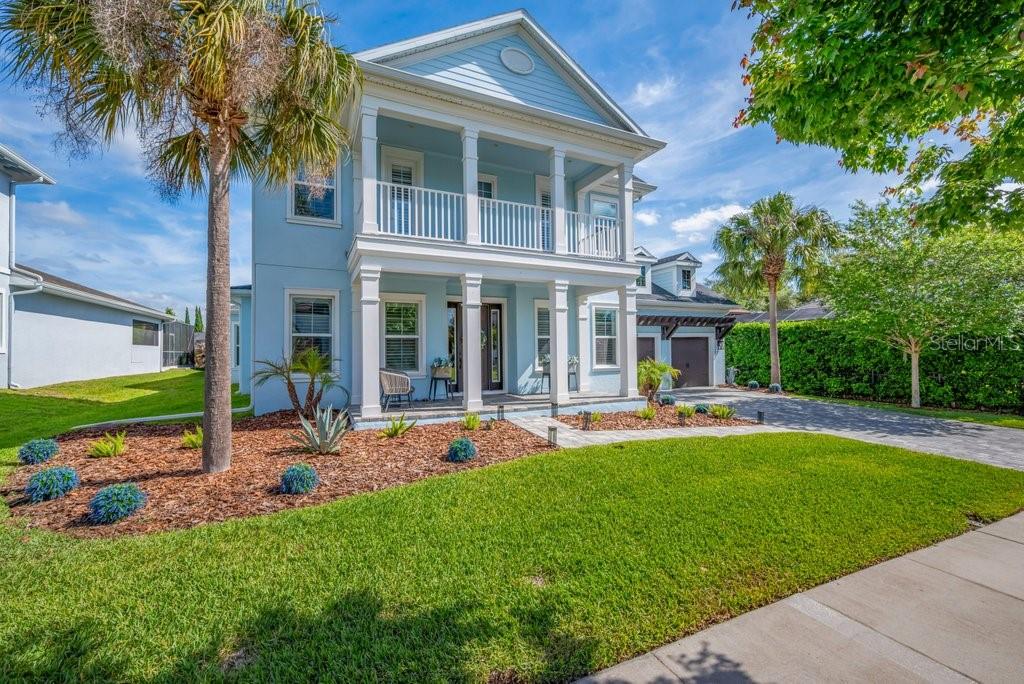 14908 Bassinger Lane Lithia, FL 33547 - Photo 55 of 56 a view of a house with a yard patio and swimming pool