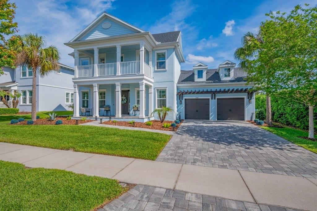 14908 Bassinger Lane Lithia, FL 33547 - Photo 56 of 56 front view of a house with a yard