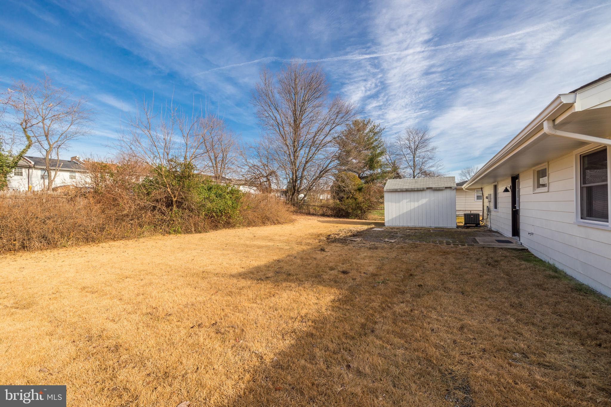 403 East Poplar Road Sterling, VA 20164 - Photo 32 of 33 Flat, Fenced-In Yard with Shed
