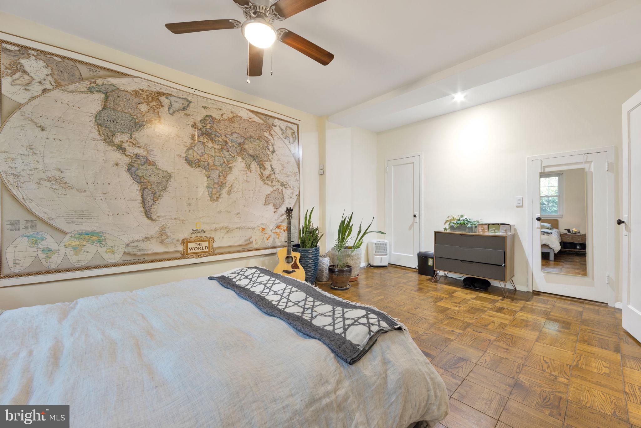 3400 Gunston Road Alexandria, VA 22302 - Photo 9 of 15 Cozy retreat with world map charm.