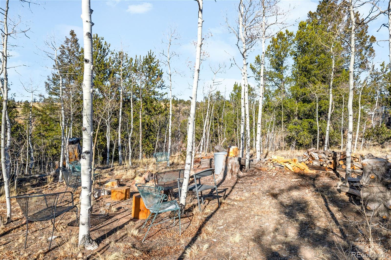 43 Pintail Way Como, CO 80432 - Photo 34 of 48 a view of outdoor space with seating area