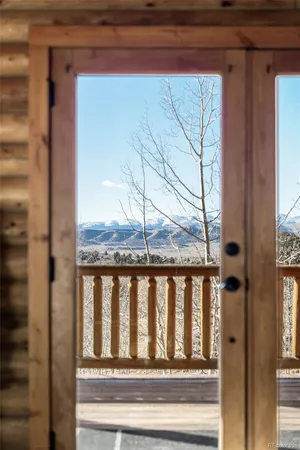 a view of a balcony