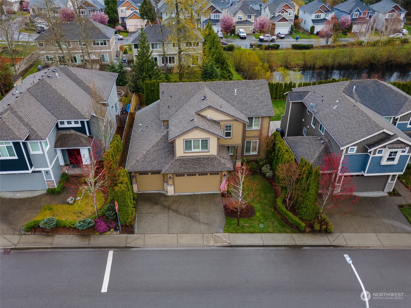 6127 Southeast 2nd Street Renton, WA 98059 - Photo 28 of 33 an aerial view of a house