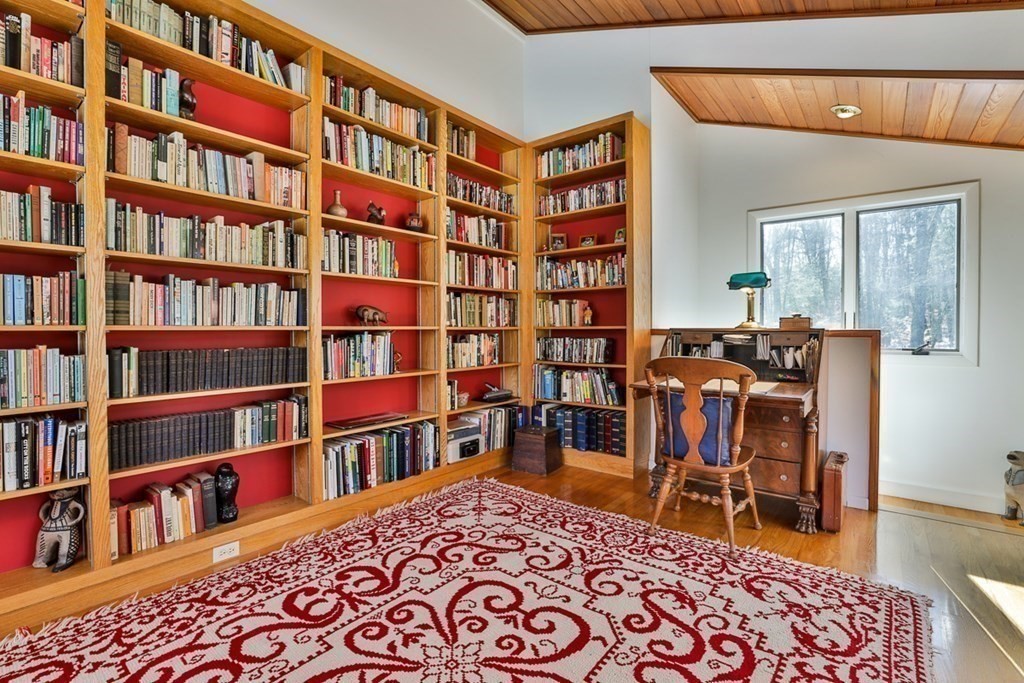 121 West Bare Hill Road Harvard, MA 01451 - Photo 21 of 36 a view of living room filled with furniture and book shelf