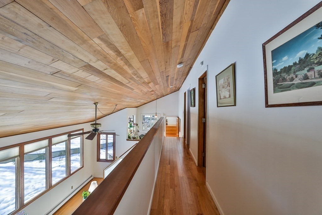121 West Bare Hill Road Harvard, MA 01451 - Photo 24 of 36 a view of hallway with wooden floor