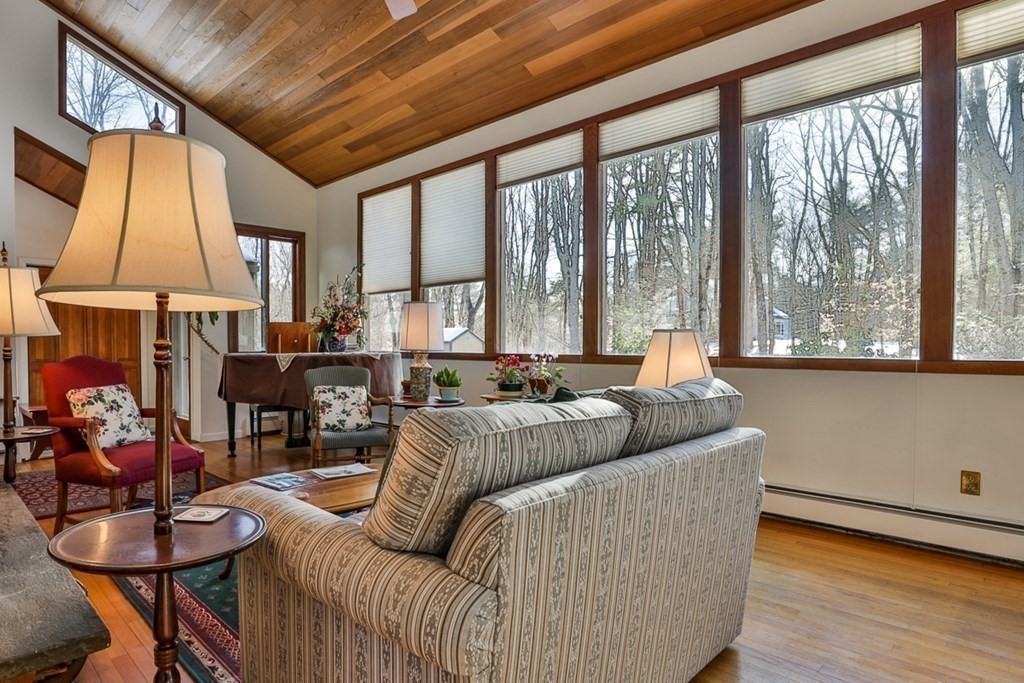 121 West Bare Hill Road Harvard, MA 01451 - Photo 4 of 36 a living room with furniture and a large window
