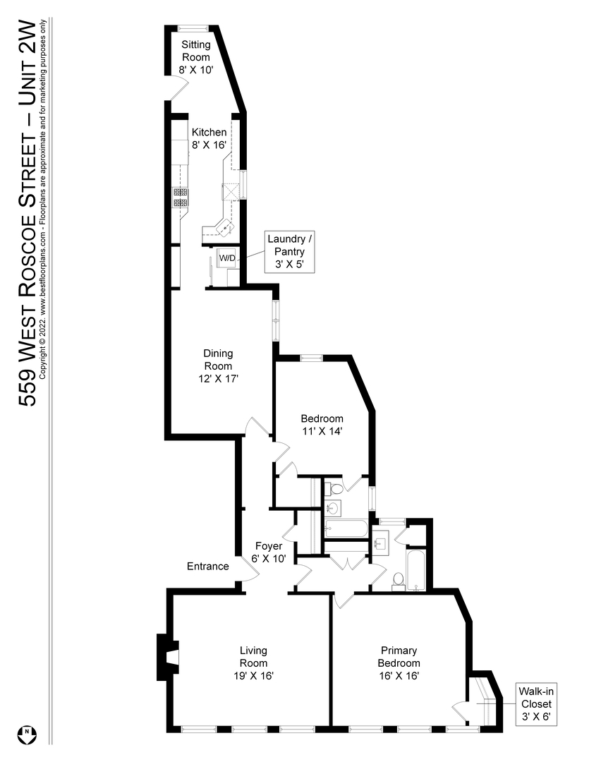 559 West Roscoe Street, Unit 2W Chicago, IL 60657 - Photo 23 of 23
