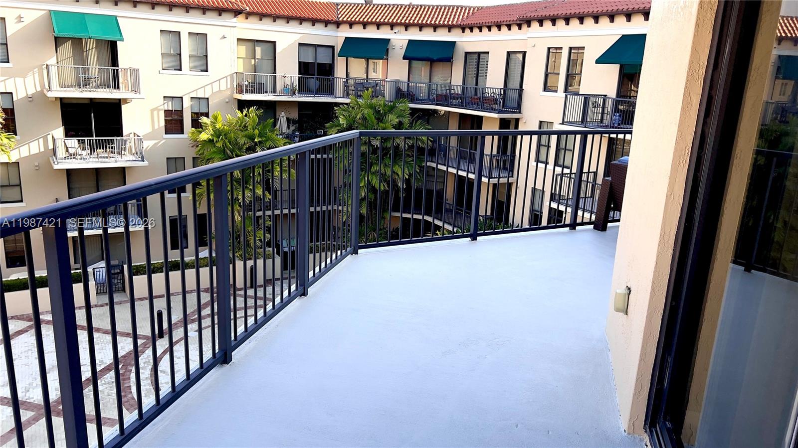 55 Merrick Way, Unit 825 Coral Gables, FL 33134 - Photo 25 of 26 a view of city from balcony