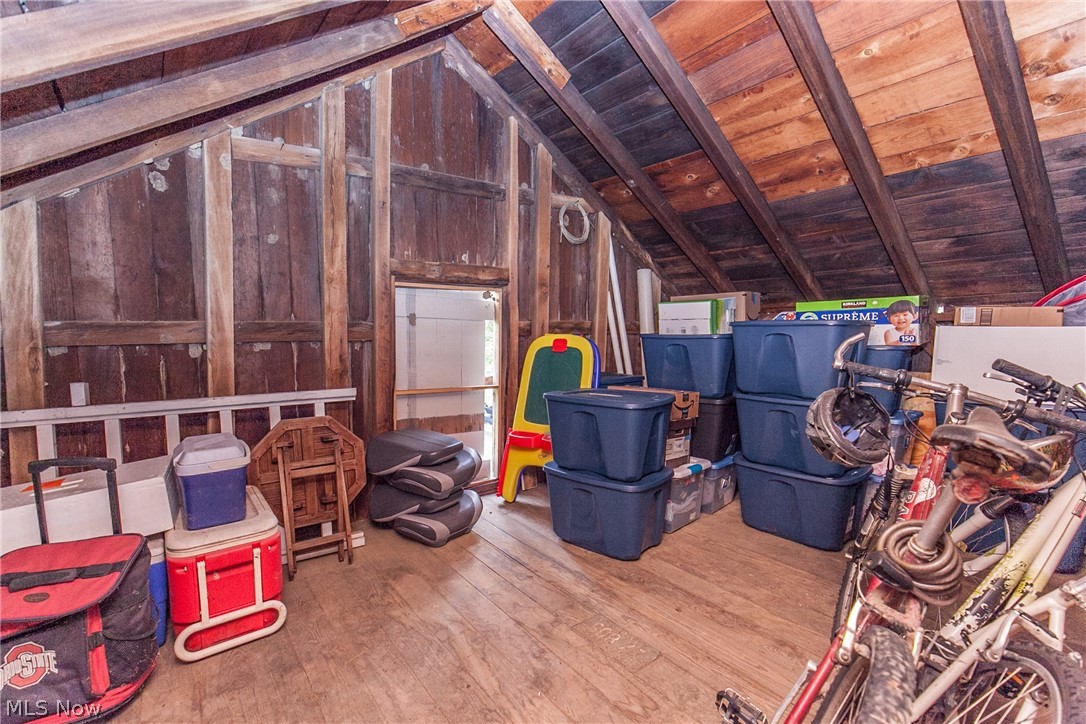 33796 Bainbridge Road North Ridgeville, OH 44039 - Photo 31 of 35 Loft in barn has even more storage