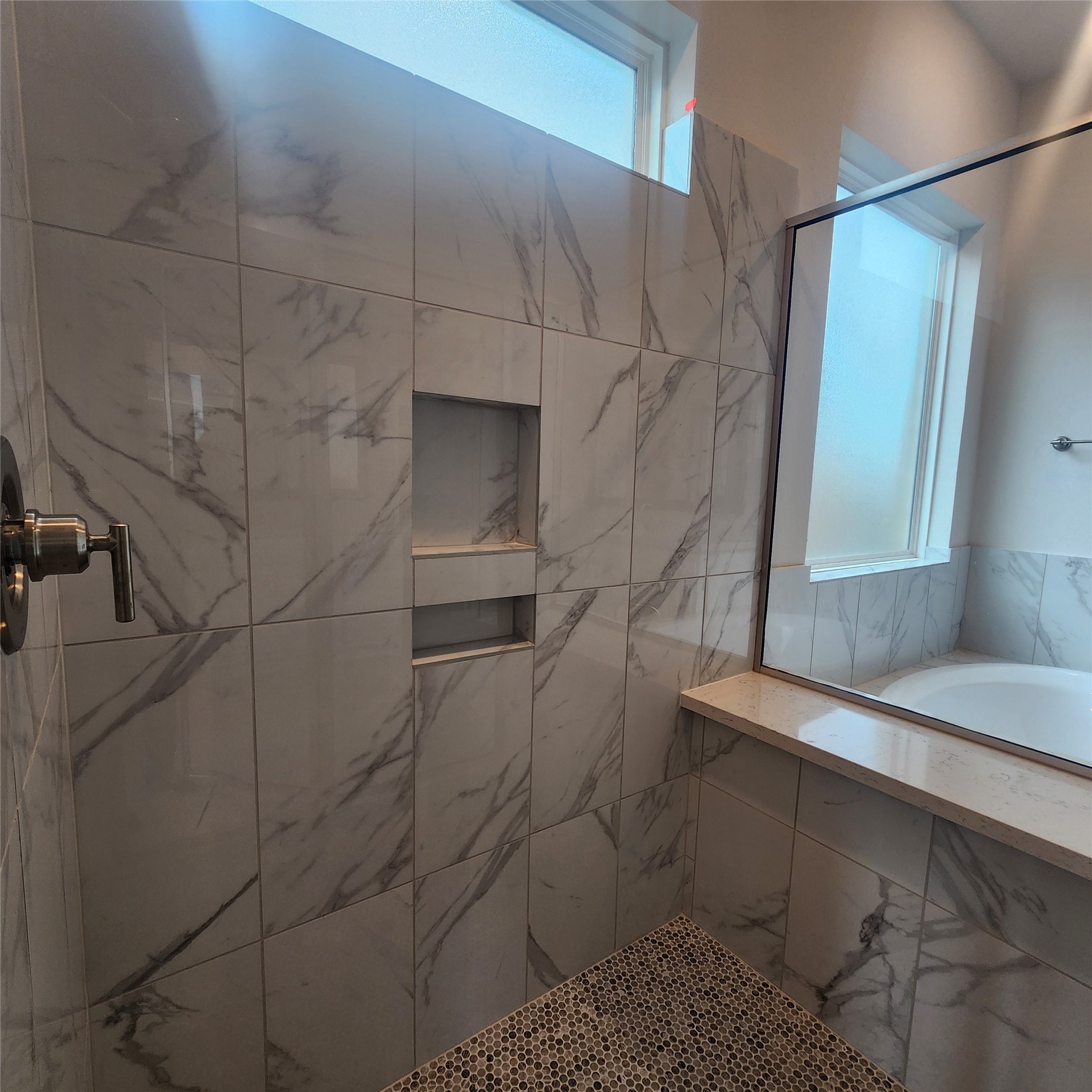 17507 Tulip Mdw Road Richmond, TX 77407 - Photo 20 of 47 a bathroom with a sink and shower