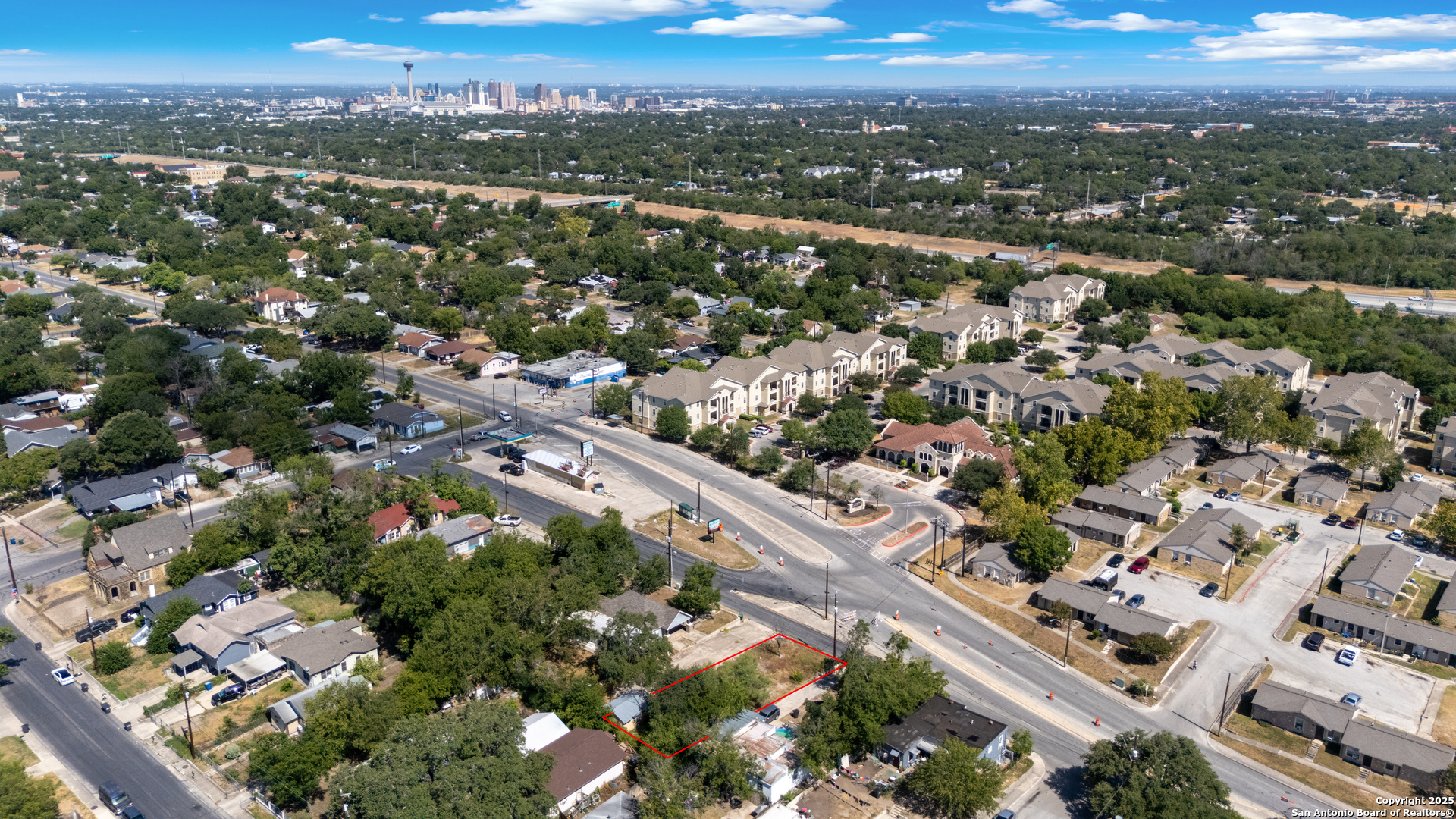 1328 Rigsby Avenue San Antonio, TX 78210 - Photo 11 of 18 an aerial view of a city