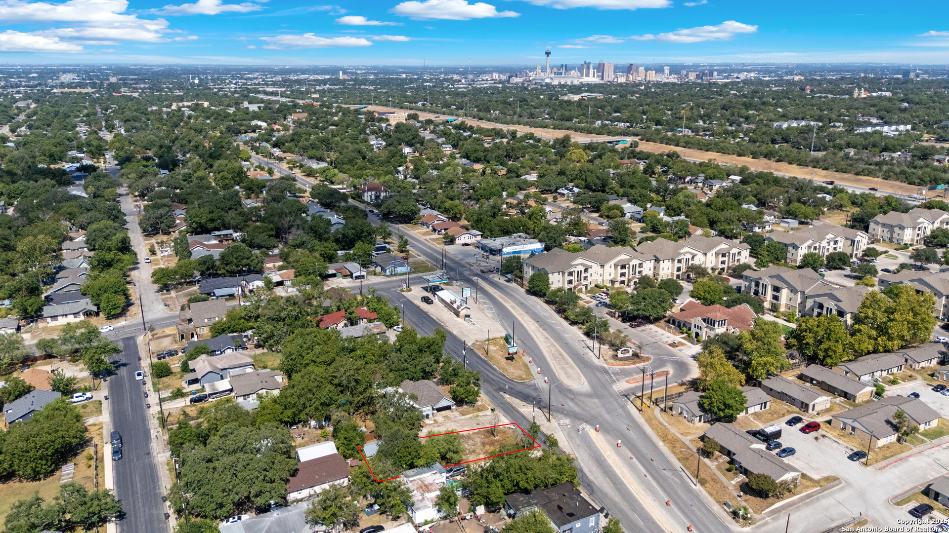 1328 Rigsby Avenue San Antonio, TX 78210 - Photo 12 of 18 an aerial view of a city