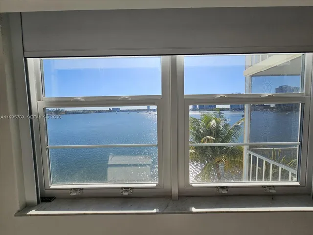 a view of front door