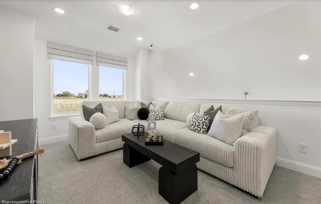 2504 Sturgis Street Forney, TX 75126 - Photo 18 of 24 a living room with furniture and a large window
