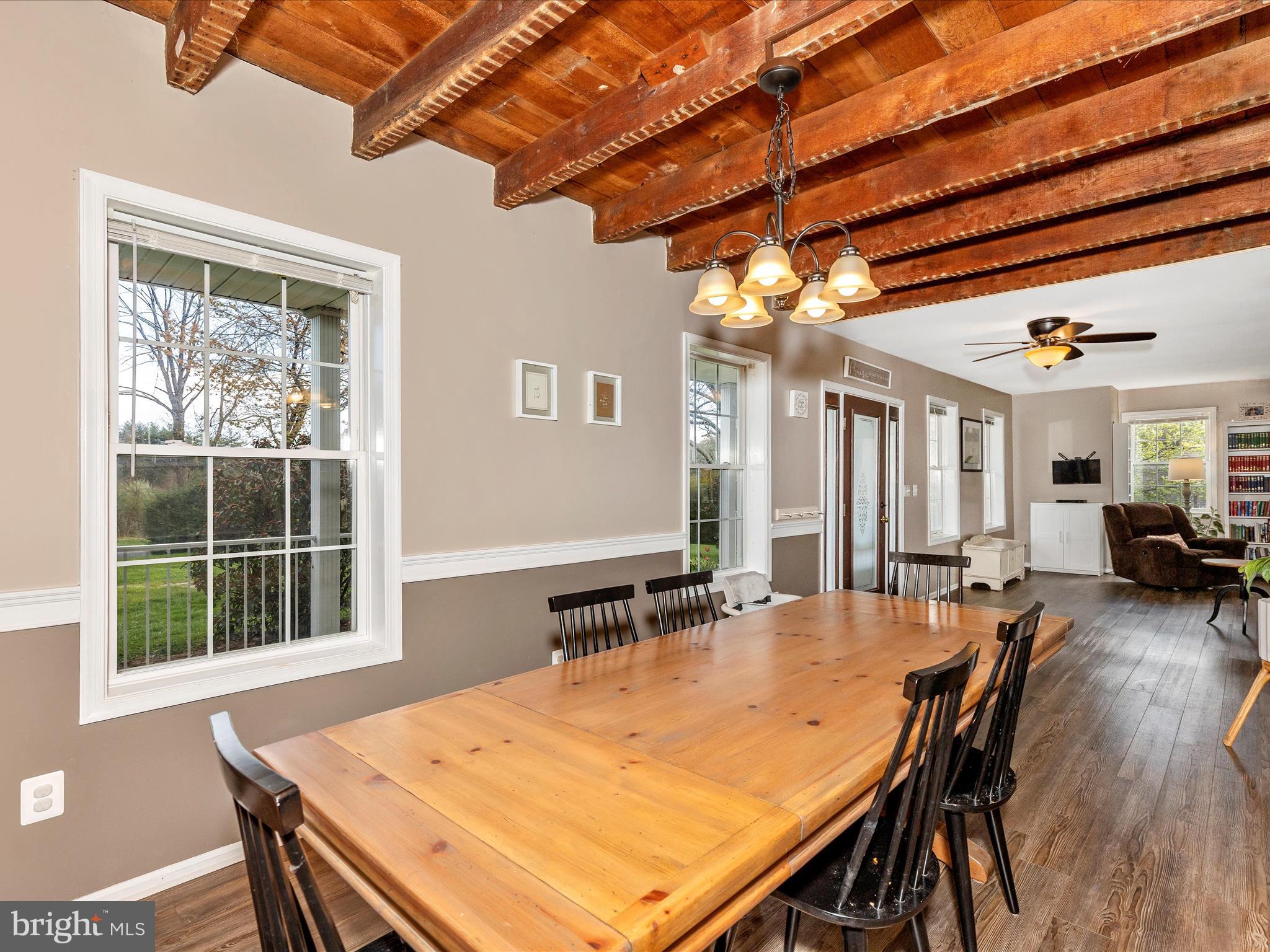 17128 Bentzel Road Sabillasville, MD 21780 - Photo 20 of 51 Beautiful Beam ceiling