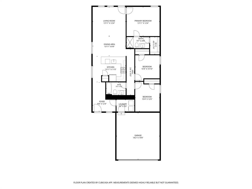 14163 Kempt Drive Pilot Point, TX 76258 - Photo 29 of 29 Don't let the square footage fool you—this well-designed 1,311-square-foot floorplan feels surprisingly spacious. Featuring 3 bedrooms, 2 full bathrooms, an open-concept living area, and a private split-bedroom layout, every inch of the home is thoughtfully utilized to provide comfortable, functional living that feels larger than expected.