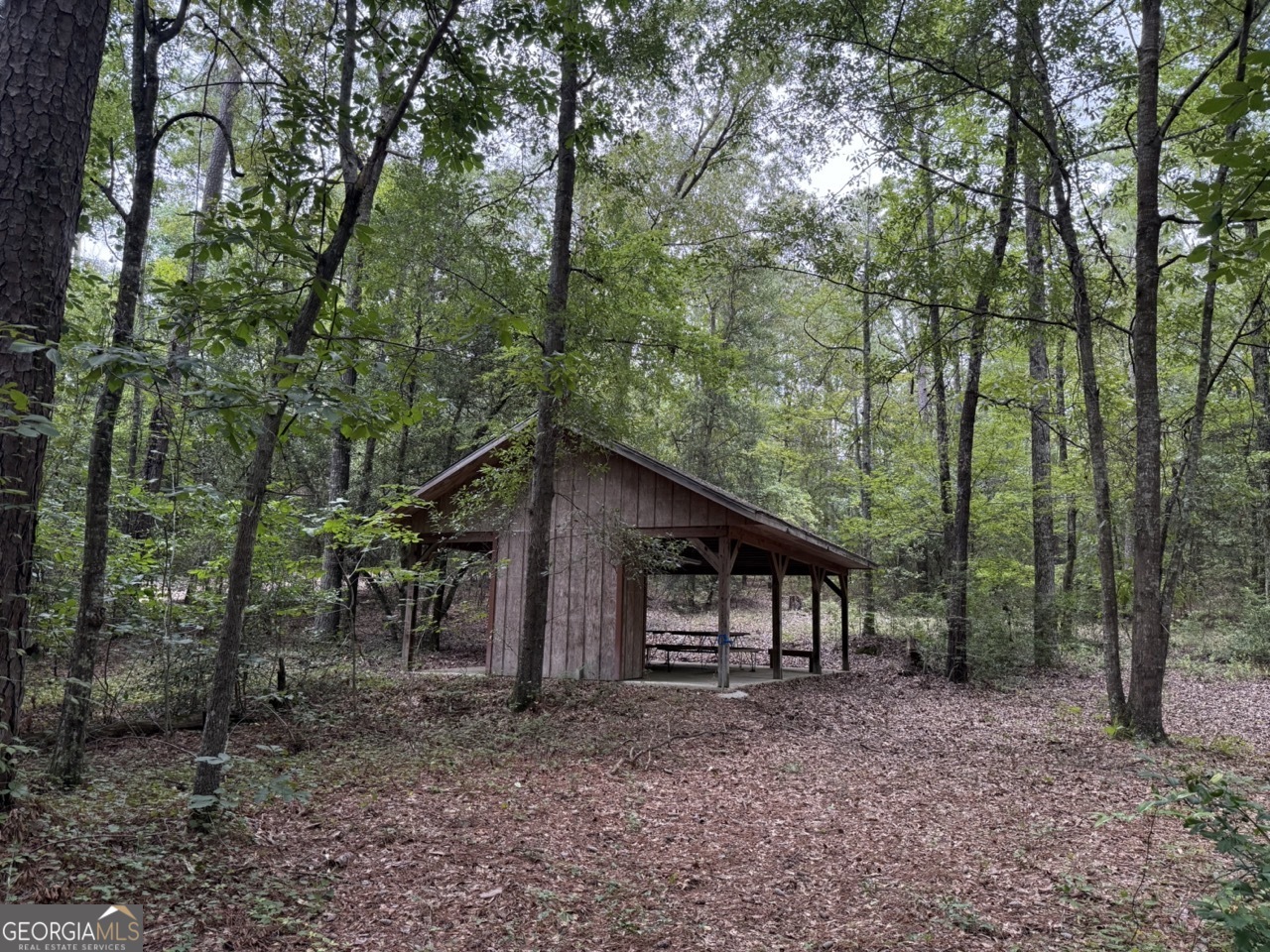 2251 Boy Scout Road Byron, GA 31008 - Photo 23 of 46 a view of a wooden house with large trees