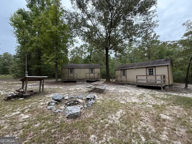 a view of outdoor space with trees