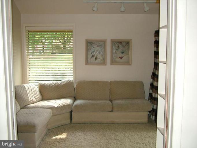 2211 South Arlington Ridge Road Arlington, VA 22202 - Photo 9 of 22 Den with built in bookcases and deck