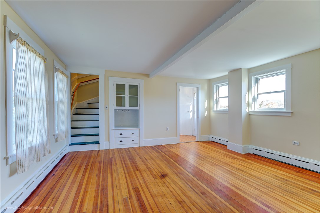 4168 Main Road Tiverton, RI 02878 - Photo 15 of 30 Family room with Secondary Staircase