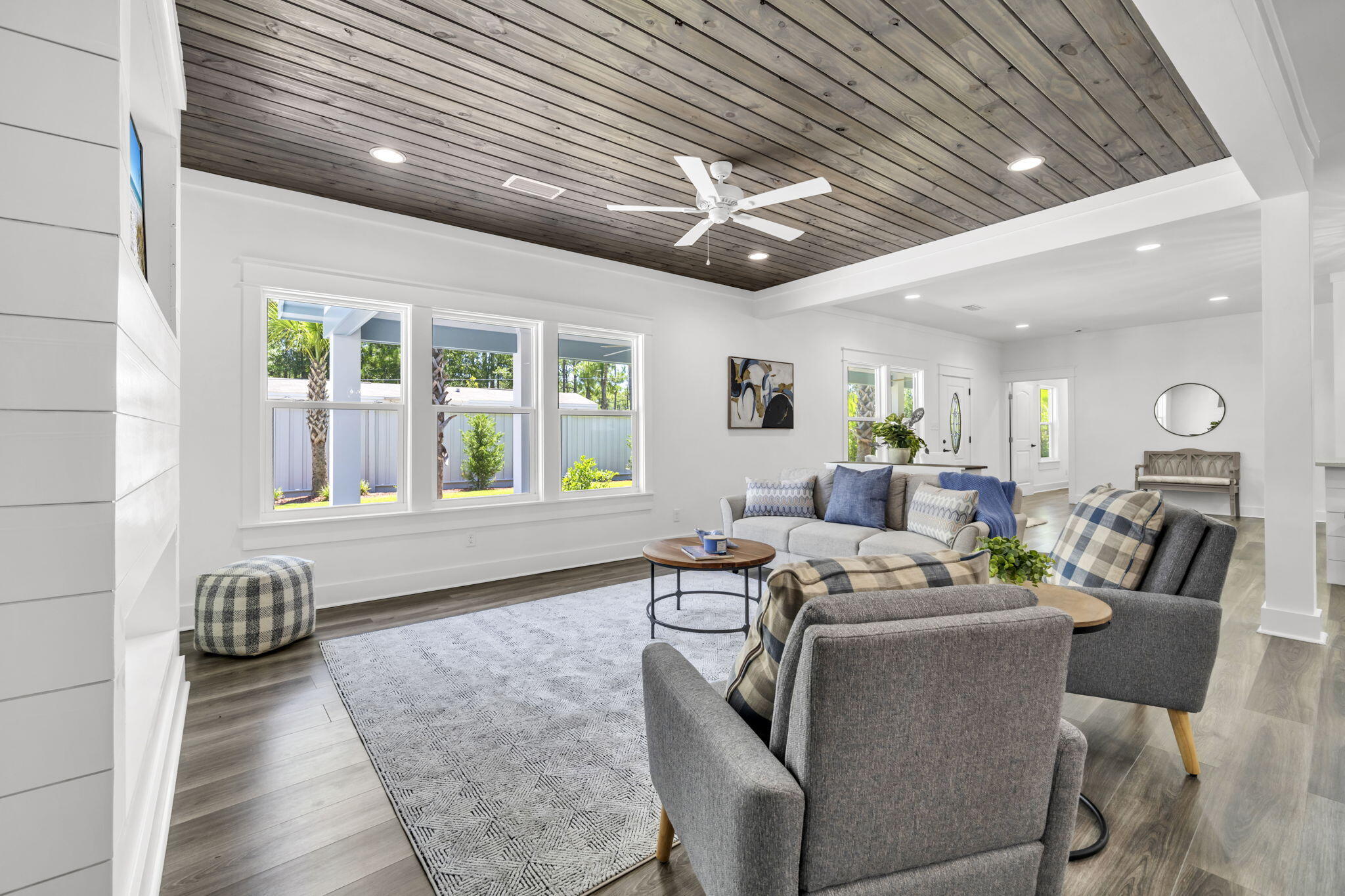 2672 Chat Holley Road Santa Rosa Beach, FL 32459 - Photo 22 of 53 a living room with furniture and wooden floor