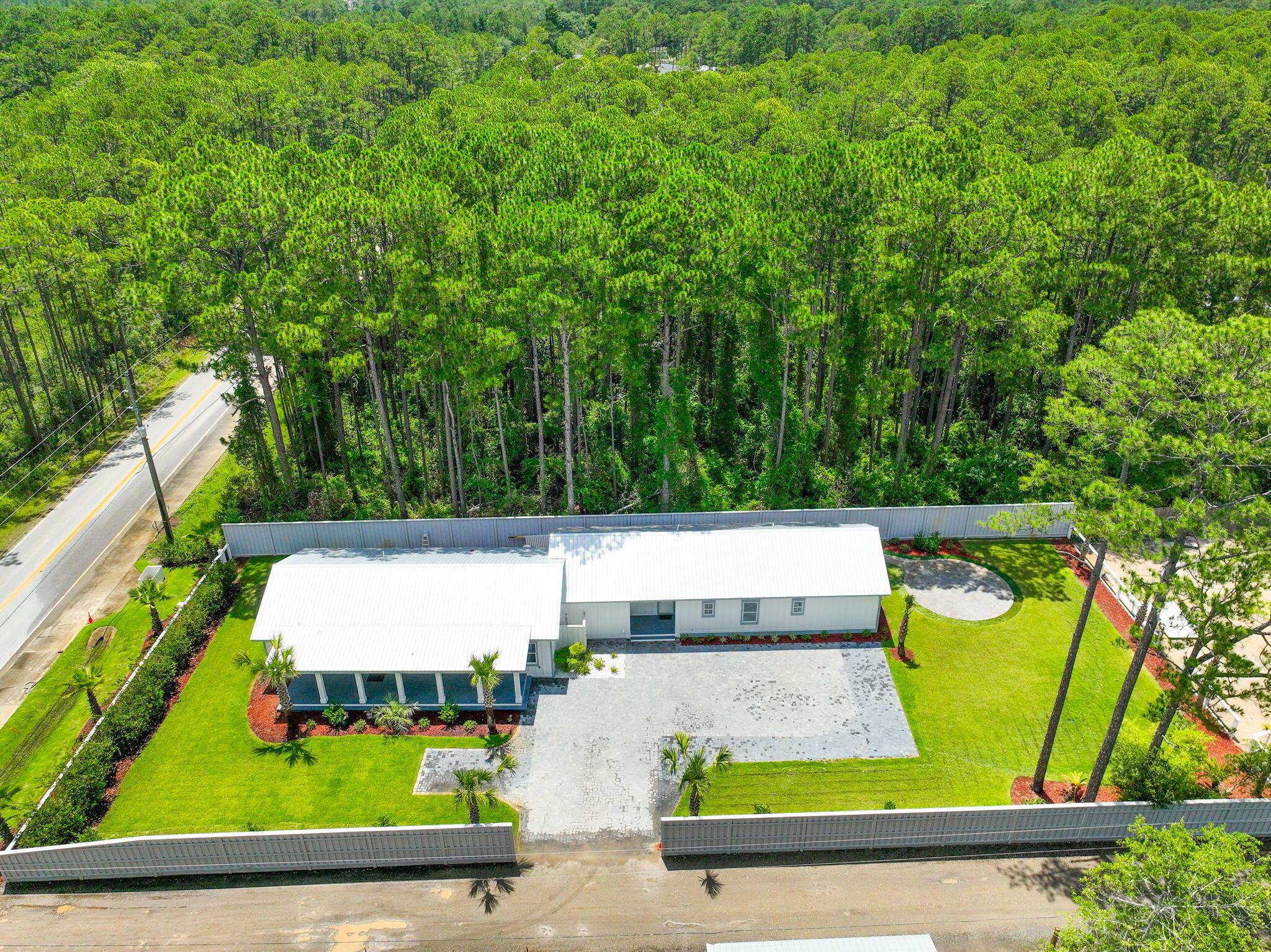 2672 Chat Holley Road Santa Rosa Beach, FL 32459 - Photo 45 of 53 a view of swimming pool with a patio