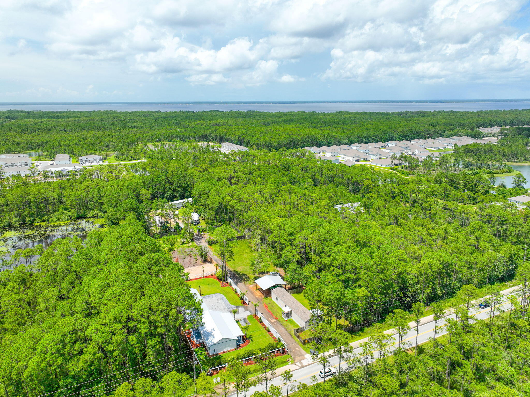 2672 Chat Holley Road Santa Rosa Beach, FL 32459 - Photo 50 of 53 a view of yard with ocean