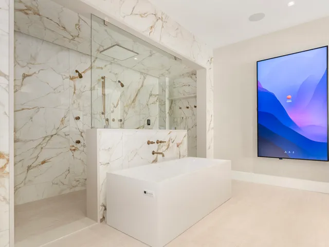 a living room with a couch and a window