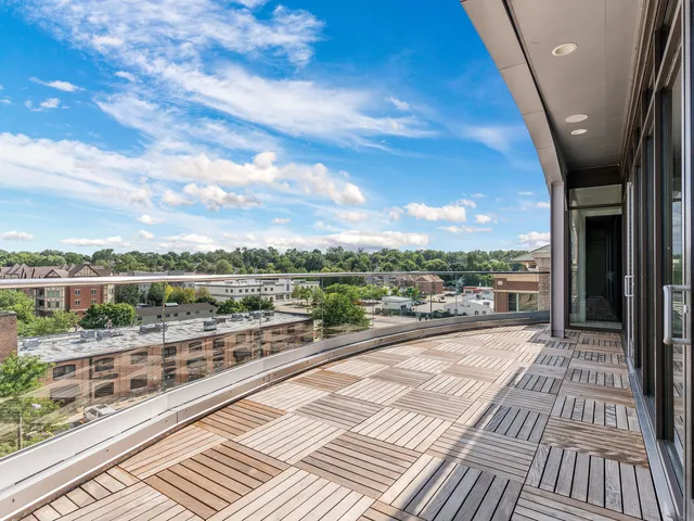a view of outdoor space with seating area