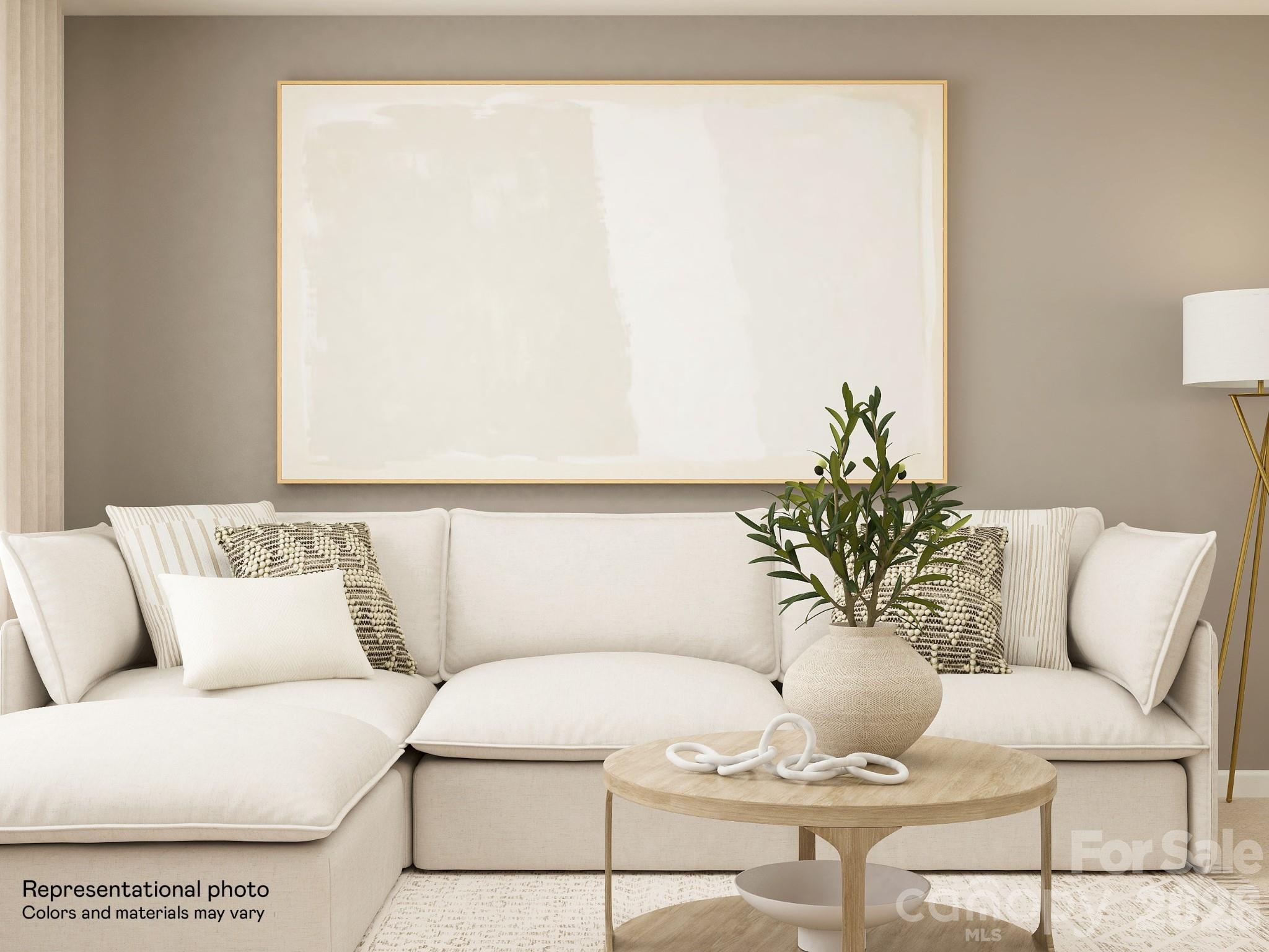 7026 Juneberry Way Maiden, NC 28650 - Photo 17 of 23 a living room with furniture and a potted plant