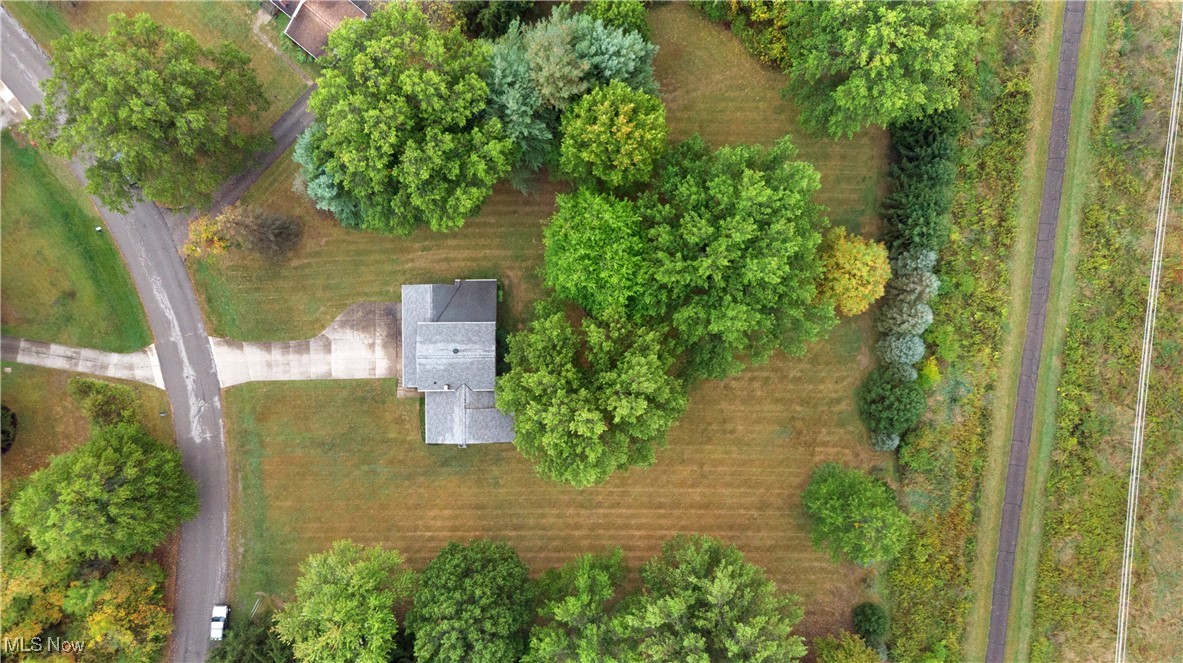 648 Rehwinkle Road Northfield, OH 44067 - Photo 31 of 38 Aerial view of home abutting the Summit County Metroparks' Bike-And-Hike Trail