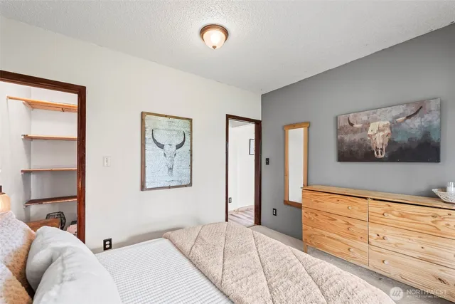 a room with furniture and a window