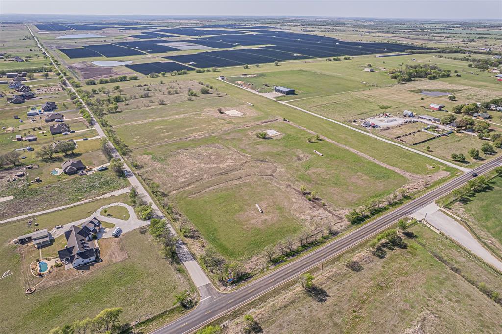 12588 Flow Krum, TX 76249 - Photo 20 of 21 Aerial view of property and surrounding area with rural landscape and abundant farmland